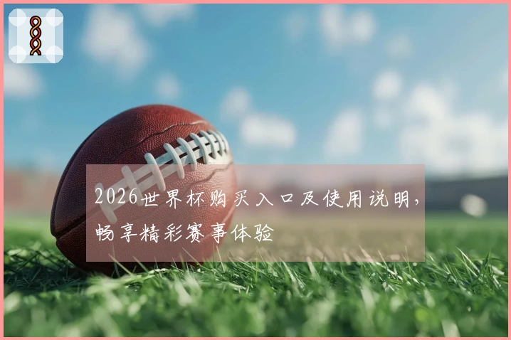 2026世界杯购买入口及使用说明，畅享精彩赛事体验